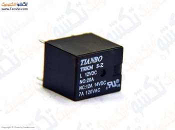RELE 12V 7A 5PIN TIANBO (126)