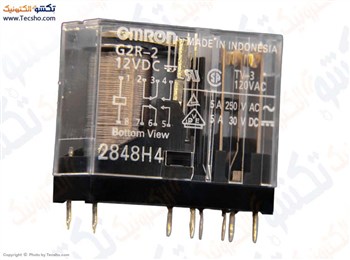 RELE 12V 5A 2CONT 8PIN OMRON G2R-2 (372)