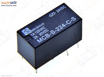 RELE 24V 1A 2C 8PIN MEISHUO MCB-S-224-C-S(133)