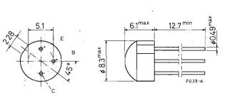 دیتاشیت ترانزیستور BC125 Transistor datasheet