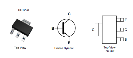 دیتاشیت ترانزیستور FZT753 Transistor datasheet