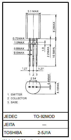 دیتاشیت ترانزیستور A1013 Transistor datasheet