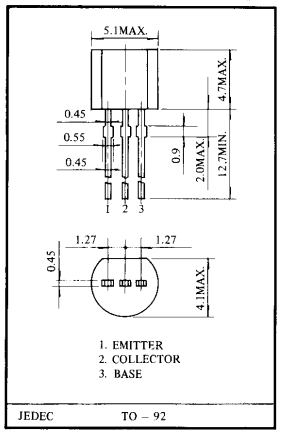 دیتاشیت ترانزیستور A1271 Transistor datasheet