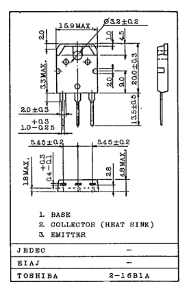 دیتاشیت ترانزیستور A1263 Transistor datasheet