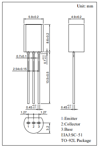 دیتاشیت ترانزیستور A683 Transistor datasheet