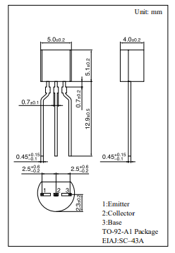 دیتاشیت ترانزیستور A1127 Transistor datasheet