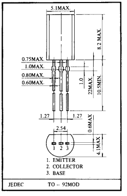 دیتاشیت ترانزیستور A1273 Transistor datasheet