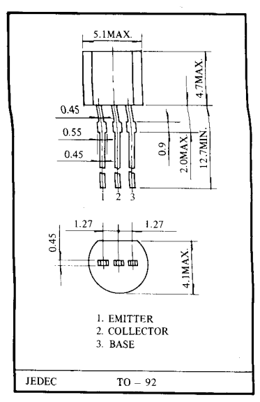 دیتاشیت ترانزیستور A1270 Transistor datasheet