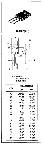 دیتاشیت ترانزیستور A1302 Transistor datasheet