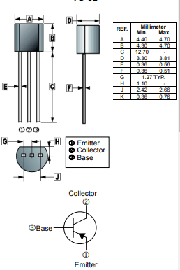 دیتاشیت ترانزیستور A562 Transistor datasheet