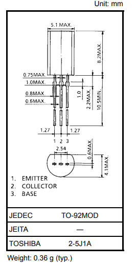 دیتاشیت ترانزیستور A966 Transistor datasheet