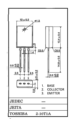 دیتاشیت ترانزیستور A1932 Transistor datasheet