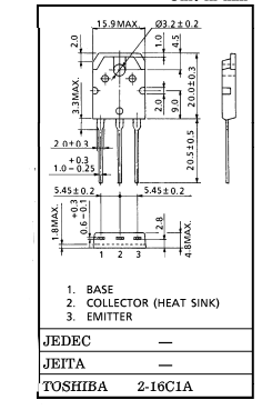 دیتاشیت ترانزیستور A1962 Transistor datasheet