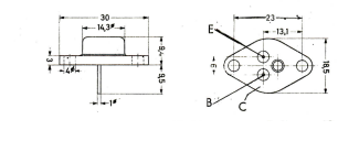 دیتاشیت ترانزیستور AD139 Transistor datasheet