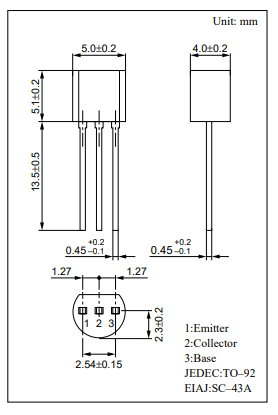 دیتاشیت ترانزیستور B774 Transistor datasheet