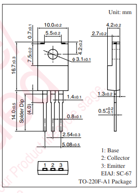 دیتاشیت ترانزیستور B948 Transistor datasheet