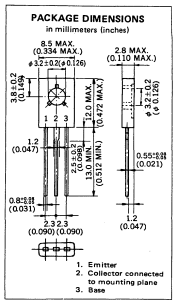 دیتاشیت ترانزیستور B1151 Transistor datasheet