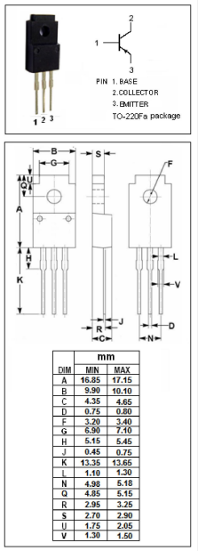 دیتاشیت ترانزیستور B1187 Transistor datasheet