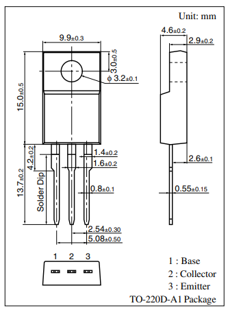 دیتاشیت ترانزیستور B1548 Transistor datasheet