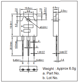 دیتاشیت ترانزیستور B1560 Transistor datasheet