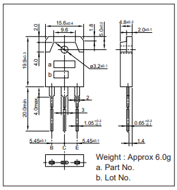 دیتاشیت ترانزیستور B1647 Transistor datasheet