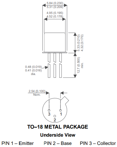 دیتاشیت ترانزیستور BC178 Transistor datasheet