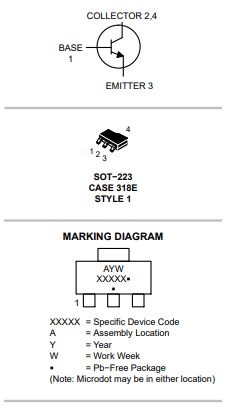 دیتاشیت ترانزیستور BCP56T1 Transistor datasheet