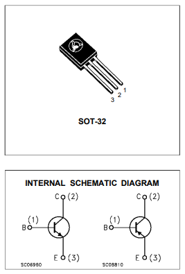 دیتاشیت ترانزیستور BD236 Transistor datasheet