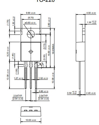 دیتاشیت ترانزیستور BD243C Transistor datasheet