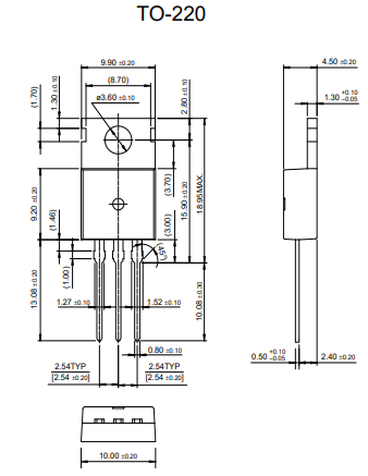 دیتاشیت ترانزیستور BD244C Transistor datasheet