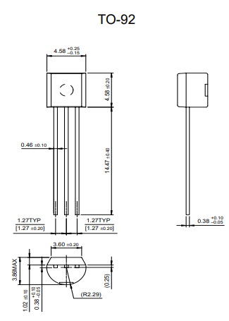 دیتاشیت ترانزیستور BF199 Transistor datasheet