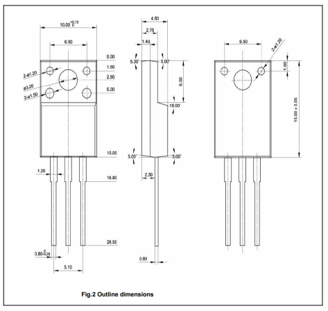 دیتاشیت ترانزیستور B1565 Transistor datasheet