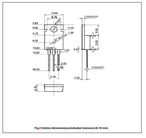 دیتاشیت ترانزیستور B778 Transistor datasheet