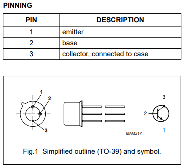 دیتاشیت ترانزیستور BC160 Transistor datasheet