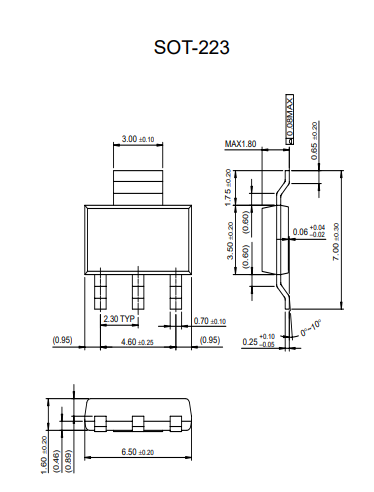 دیتاشیت ترانزیستور BCP51 Transistor datasheet