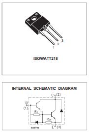 دیتاشیت ترانزیستور BU808DFI Transistor datasheet