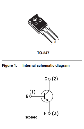 دیتاشیت ترانزیستور BUV48A Transistor datasheet