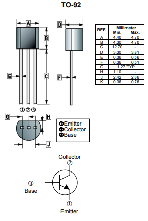 دیتاشیت ترانزیستور C1318 Transistor datasheet