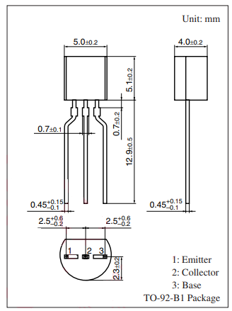 دیتاشیت ترانزیستور C1359 Transistor datasheet