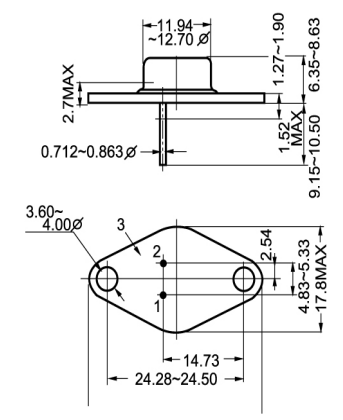 دیتاشیت ترانزیستور C1863 Transistor datasheet