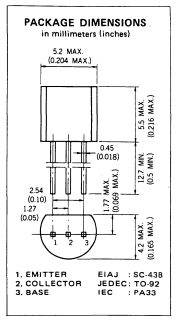 دیتاشیت ترانزیستور C2003 Transistor datasheet