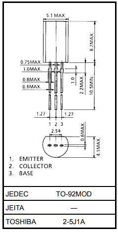 دیتاشیت ترانزیستور C2229 Transistor datasheet