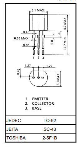 دیتاشیت ترانزیستور C2240 Transistor datasheet