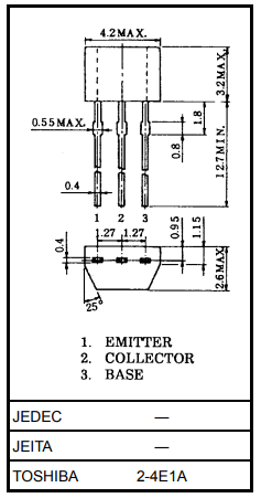 دیتاشیت ترانزیستور C2458 Transistor datasheet