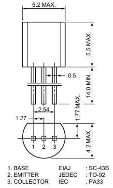 دیتاشیت ترانزیستور C2570 Transistor datasheet