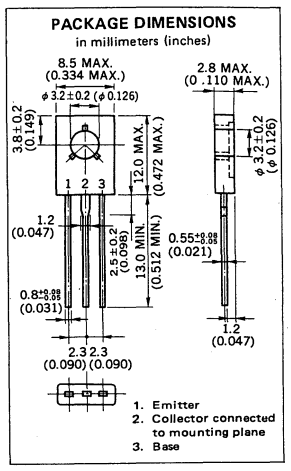 دیتاشیت ترانزیستور C2752 Transistor datasheet