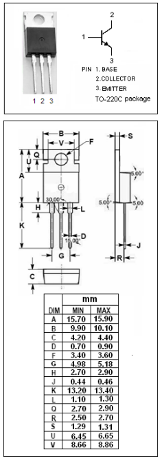 دیتاشیت ترانزیستور C3150 Transistor datasheet