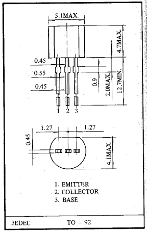 دیتاشیت ترانزیستور C3198 Transistor datasheet