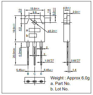 دیتاشیت ترانزیستور C3284 Transistor datasheet