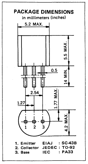 دیتاشیت ترانزیستور C3616 Transistor datasheet